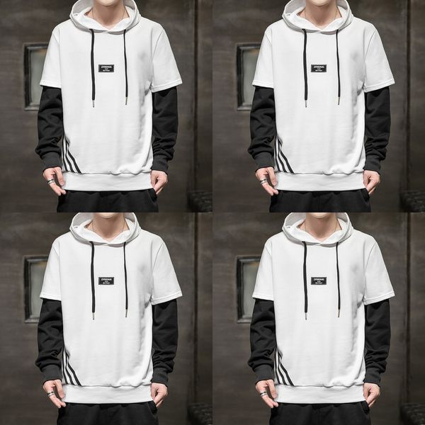 men's new pulloversweater pullover fashion of 2020 autumn youth casual hooded sweater men's pullover t-shirt trend wdlpg, Black
men's new pulloversweater pullover fashion of 2020 autumn youth casual hooded sweater men's pullover t-shirt trend wdlpg, Black