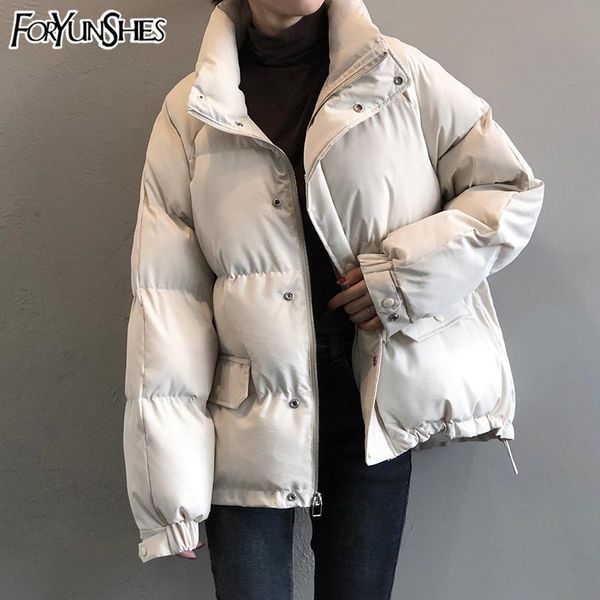 foryunshes женщины зимние parkas теплый толстый толстый 2020 femme расслабленный свободные хлопчатобумажные ватные хлебные пальто куртка 202, Black 
foryunshes женщины зимние parkas теплый толстый толстый 2020 femme расслабленный свободные хлопчатобумажные ватные хлебные пальто куртка 202, Black