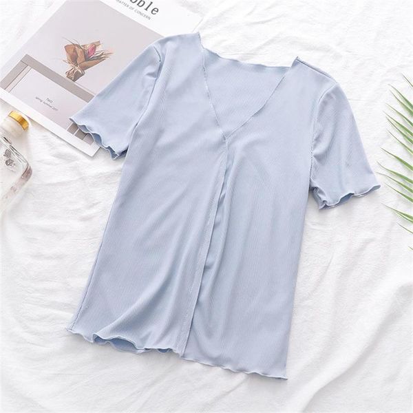 2020 summer women's new retro v-neck lace knitted short-sleeved cardigan female careful machine wild t-shirt1, White
2020 summer women's new retro v-neck lace knitted short-sleeved cardigan female careful machine wild t-shirt1, White