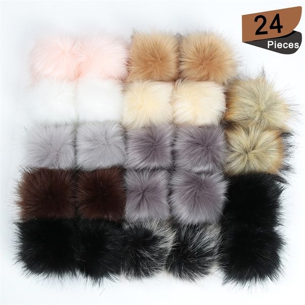 24pcs diy hats accessories false hairball pom pom handmade artificial ball faux rabbit fur pompom y201024, Blue;gray
24pcs diy hats accessories false hairball pom pom handmade artificial ball faux rabbit fur pompom y201024, Blue;gray