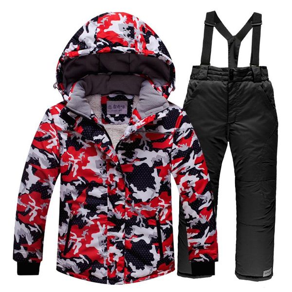30 degree russian winter kids girls clothes set thick warm waterproof windproof jacket coat + overalls for boys ski suit, Blue;gray
30 degree russian winter kids girls clothes set thick warm waterproof windproof jacket coat + overalls for boys ski suit, Blue;gray