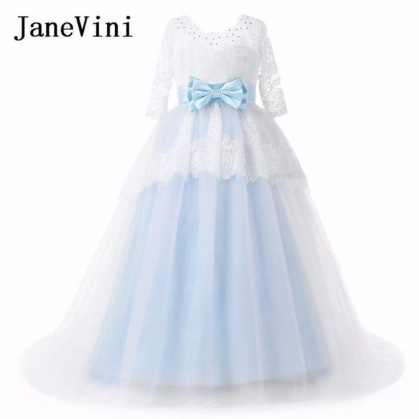 janevini white blue beaded kids flower girls dresses 2020 long evening party princess ball gown lace appliques communion dress, Red;yellow
janevini white blue beaded kids flower girls dresses 2020 long evening party princess ball gown lace appliques communion dress, Red;yellow
