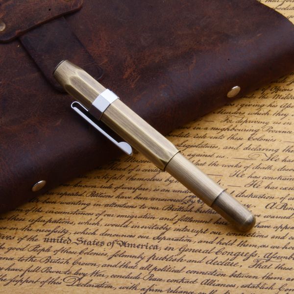 outside portable travel brass pocket pen unique al sport special edition silver bronze golden espresso fountain pen with octagon case
outside portable travel brass pocket pen unique al sport special edition silver bronze golden espresso fountain pen with octagon case