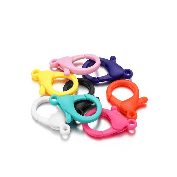 10pcs/lot colorful plastic key chain ring metal lobster clasp hooks clips connectors for diy jewelry making supplies acc jllyto, Silver
10pcs/lot colorful plastic key chain ring metal lobster clasp hooks clips connectors for diy jewelry making supplies acc jllyto, Silver