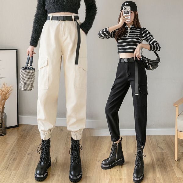 women's tooling jeans 2021 spring new high waist slim versatile casual handsome high waist loose leggings fashion, Blue
women's tooling jeans 2021 spring new high waist slim versatile casual handsome high waist loose leggings fashion, Blue