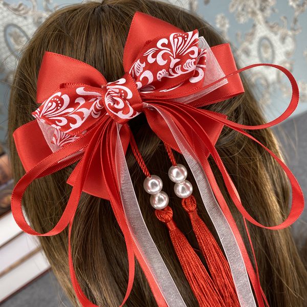 retro style big bow tassel streamer hair accessories ancient han chinese clothing hair accessory hairpin girls princess costume headdress, Silver
retro style big bow tassel streamer hair accessories ancient han chinese clothing hair accessory hairpin girls princess costume headdress, Silver