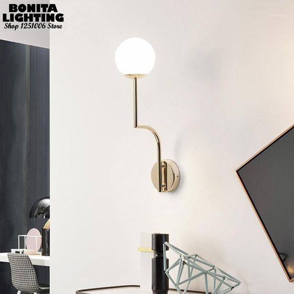 wall lamp nordic bedside light modern minimalist golden black sconces lamps milky glass ball art curved line1
wall lamp nordic bedside light modern minimalist golden black sconces lamps milky glass ball art curved line1