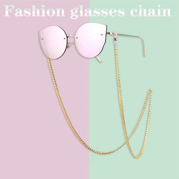 sunglasses frames style metal thin chain lanyard reading glasses chains women accessories men hold straps cords, Silver
sunglasses frames style metal thin chain lanyard reading glasses chains women accessories men hold straps cords, Silver