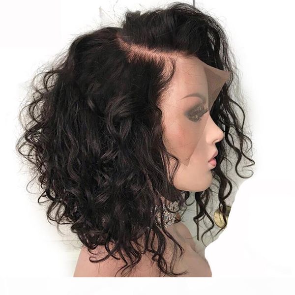 bythair short wavy bob wig lace front human hair wigs bleached knots virgin brazilian full lace wig pre plucked natural hairline, Black;brown
bythair short wavy bob wig lace front human hair wigs bleached knots virgin brazilian full lace wig pre plucked natural hairline, Black;brown