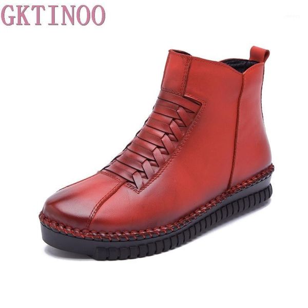 gktinoo handmade ankle boots flat boots real genuine leather shoes retro winter snow botines mujer women shoes1, Black
gktinoo handmade ankle boots flat boots real genuine leather shoes retro winter snow botines mujer women shoes1, Black