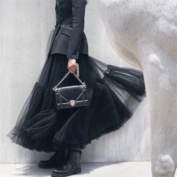 petticoat tutu l tulle skirt vintage midi pleated skirts womens lolita bridesmaid wedding faldas mujer saias jupe, Black
petticoat tutu l tulle skirt vintage midi pleated skirts womens lolita bridesmaid wedding faldas mujer saias jupe, Black
