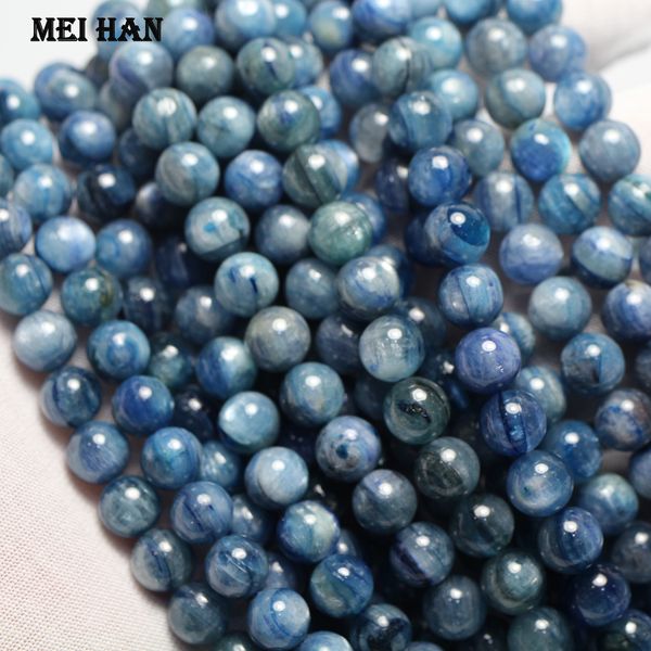 meihan natural 8-8.5mm kyanite (1 strand/set) smooth round loose beads for christmas gift jewelry diy making bracelet wholesale q1106 
meihan natural 8-8.5mm kyanite (1 strand/set) smooth round loose beads for christmas gift jewelry diy making bracelet wholesale q1106