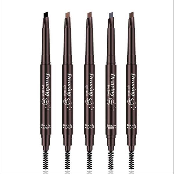 2021makeup double eyebrow pencil brow pencil crayon ebony soft brown dark brown medium brown chocolate ing
2021makeup double eyebrow pencil brow pencil crayon ebony soft brown dark brown medium brown chocolate ing