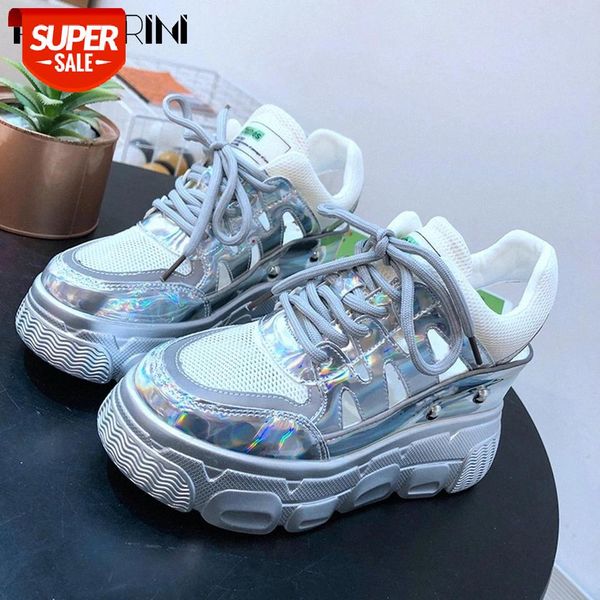 ribetrini fashion girl summer breathable platform shoes metallic women flats cool summer high flats #on1r
ribetrini fashion girl summer breathable platform shoes metallic women flats cool summer high flats #on1r