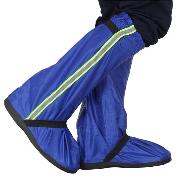 men women adults reflective tape waterproof shoe cover rain boot bike cycling motorcycle non slip long protectors oxford cloth q1218
men women adults reflective tape waterproof shoe cover rain boot bike cycling motorcycle non slip long protectors oxford cloth q1218