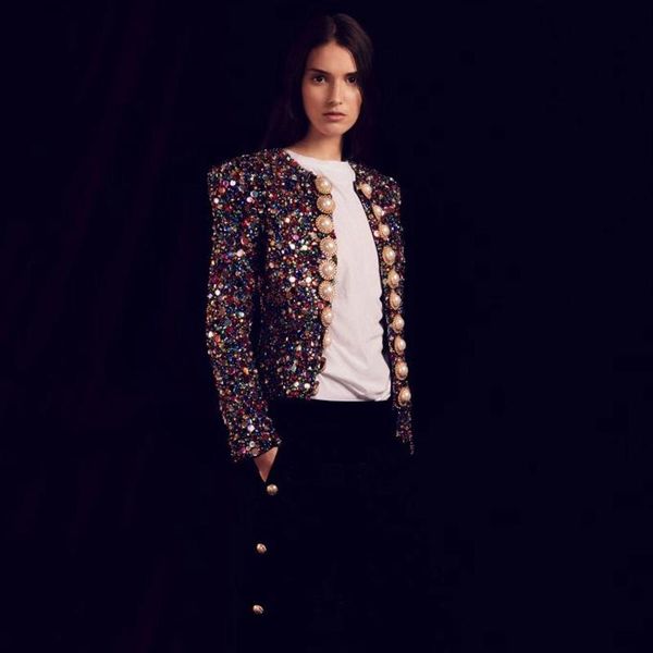 women's jackets women party glitter sequin coat clubwear long sleeve casual basic button bling mulitcolor streetwear tunic, Black;brown
women's jackets women party glitter sequin coat clubwear long sleeve casual basic button bling mulitcolor streetwear tunic, Black;brown