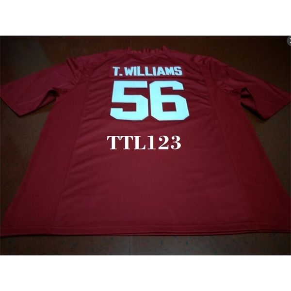 3421 #56 tim williams alabama crimson tide red black white college jersey or custom any name or number jersey
3421 #56 tim williams alabama crimson tide red black white college jersey or custom any name or number jersey