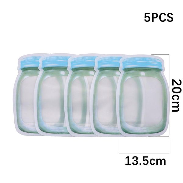 20 10pcs portable mason jar bags reusable seal food saver storage bags organizer nuts candy cookies snack sandwich ziplock bags bbynha
20 10pcs portable mason jar bags reusable seal food saver storage bags organizer nuts candy cookies snack sandwich ziplock bags bbynha
