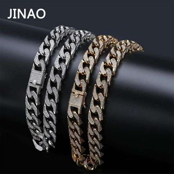 jinao hip hop jewelry 16mm miami cuban chain micro pave cubic zirconia necklace full iced out chain gold bling male gifts, Silver
jinao hip hop jewelry 16mm miami cuban chain micro pave cubic zirconia necklace full iced out chain gold bling male gifts, Silver