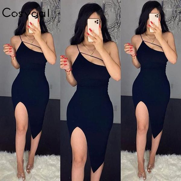 cosygal one-shoulder black dress women side split backless midi bodycon dresses club party elegant dress summer robe 20201, Black;gray
cosygal one-shoulder black dress women side split backless midi bodycon dresses club party elegant dress summer robe 20201, Black;gray
