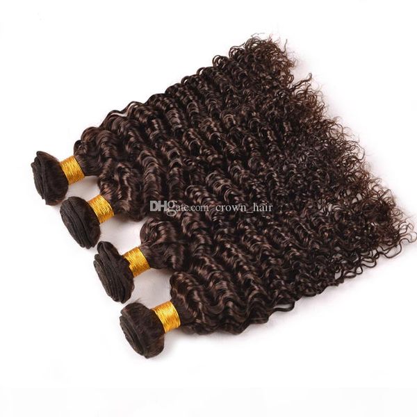 dark brown brazilian virgin hair pure color #4 deep wave human hair 4 bundles chocolate brown deep curly hair extension 4pcs lot, Black
dark brown brazilian virgin hair pure color #4 deep wave human hair 4 bundles chocolate brown deep curly hair extension 4pcs lot, Black