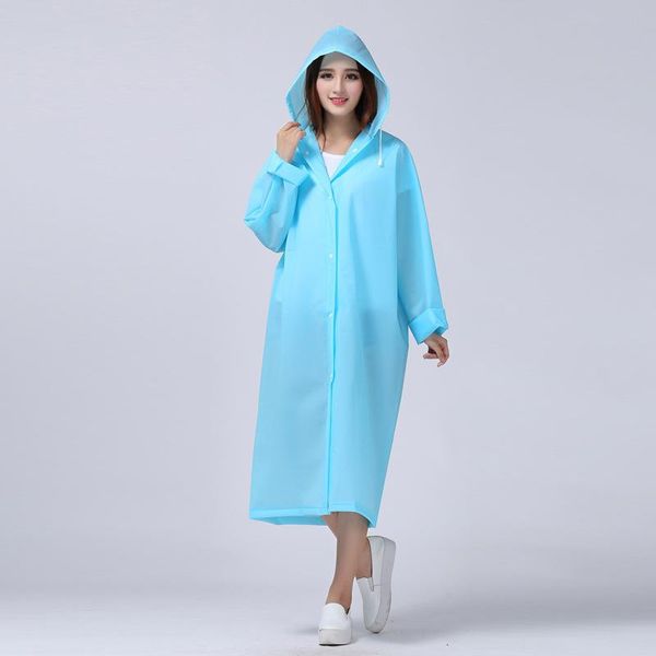 rain gear fghgf fashion eva women waterproof thickened raincoat coat clear transparent camping rain-wear suit, Red;brown
rain gear fghgf fashion eva women waterproof thickened raincoat coat clear transparent camping rain-wear suit, Red;brown