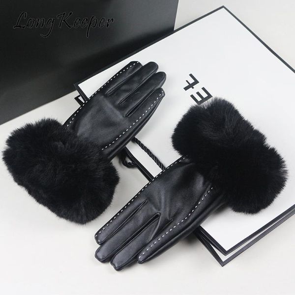 five fingers gloves longkeeper pu leather women winter warm non-slip full touchscreen windproof motorcycle driving1, Blue;gray
five fingers gloves longkeeper pu leather women winter warm non-slip full touchscreen windproof motorcycle driving1, Blue;gray