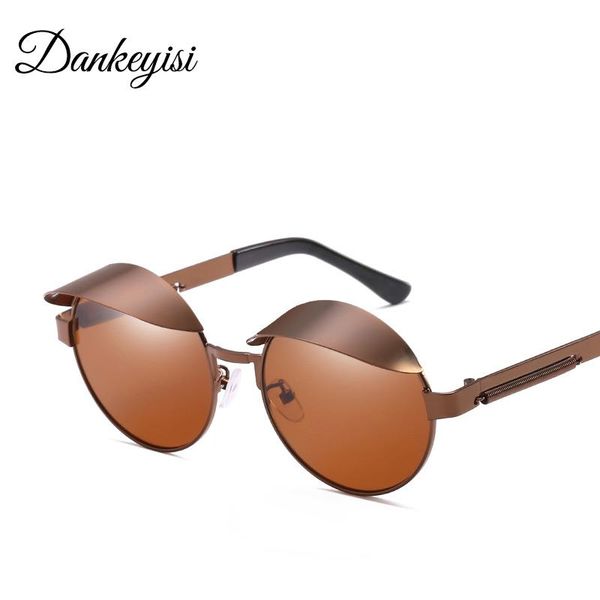 sunglasses dankeyisi gothic steampunk men women metal wrap eyeglasses round shades brand designer sun glasses mirror uv400, White;black
sunglasses dankeyisi gothic steampunk men women metal wrap eyeglasses round shades brand designer sun glasses mirror uv400, White;black