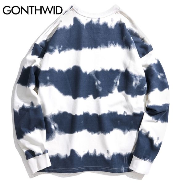 gonthwid harajuku tie dye striped pullover sweatshirts hoodies mens hip hop casual streetwear fashion hoodie outwear lj201222, Black
gonthwid harajuku tie dye striped pullover sweatshirts hoodies mens hip hop casual streetwear fashion hoodie outwear lj201222, Black