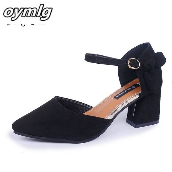 pointed sandals thick with baotou korean version of the summer new wild women's shoes with high heel suede shoes women f002 y200111, Black
pointed sandals thick with baotou korean version of the summer new wild women's shoes with high heel suede shoes women f002 y200111, Black