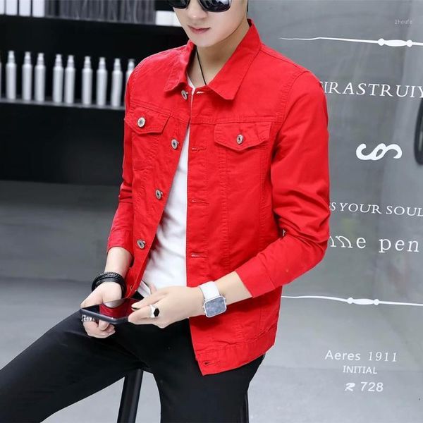 men's denim jacket 2020 spring summer new style handsome clothes trend men's wear korean-style spring clothing thin coat1, Black;brown
men's denim jacket 2020 spring summer new style handsome clothes trend men's wear korean-style spring clothing thin coat1, Black;brown