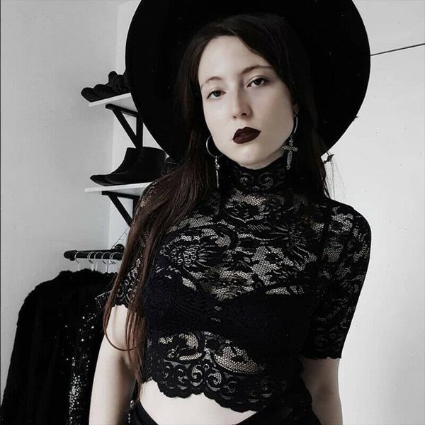 women lace see through short sleeve t shirt crop hollow out bodycon casual lace t shirt, White
women lace see through short sleeve t shirt crop hollow out bodycon casual lace t shirt, White