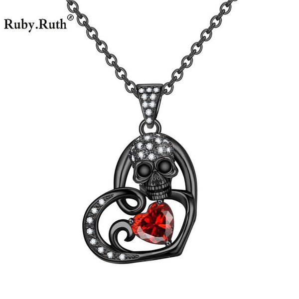 pendant necklaces fashion punk heart skull women zircon crystal wedding gift jewelry drop, Silver
pendant necklaces fashion punk heart skull women zircon crystal wedding gift jewelry drop, Silver