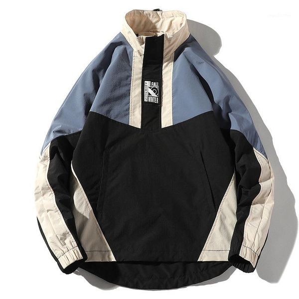 men's jackets 2021 men hip hop jacket spring coat harajuku retro color block patchwork windbreaker streetwear vintage oversized1, Black;brown
men's jackets 2021 men hip hop jacket spring coat harajuku retro color block patchwork windbreaker streetwear vintage oversized1, Black;brown