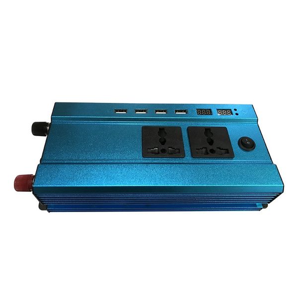 2000w автомобильный инвертор солнечная инвертор dc 12v в переменное 220v модифицированная синусоида преобразователь с четырьмя usb-интерфейс
2000w автомобильный инвертор солнечная инвертор dc 12v в переменное 220v модифицированная синусоида преобразователь с четырьмя usb-интерфейс