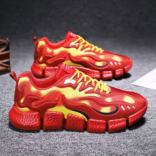 men's summer mesh breathable sports running korean fashion thick soled anti slip casual athletic basketball shox shoes for men personal, White;red
men's summer mesh breathable sports running korean fashion thick soled anti slip casual athletic basketball shox shoes for men personal, White;red