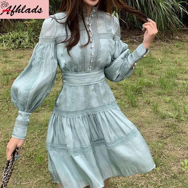 lace patchwork embroidery dress women 2020 autumn and winter luxury puff long sleeve high waist slim mini a-line dresses, Black;gray
lace patchwork embroidery dress women 2020 autumn and winter luxury puff long sleeve high waist slim mini a-line dresses, Black;gray