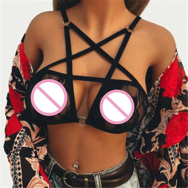 women lace perspective bralet bra bustier ladies black corset bandage hollow bralette lady lingerie sleepwear1, Red;black
women lace perspective bralet bra bustier ladies black corset bandage hollow bralette lady lingerie sleepwear1, Red;black