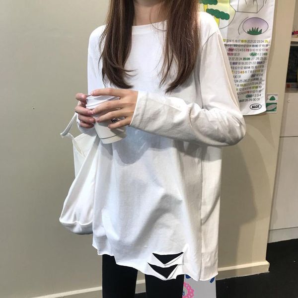 2021 new women's base shirts spring released solid t-shirts with deep sleeve long minimalist style s y443 aa1m, White
2021 new women's base shirts spring released solid t-shirts with deep sleeve long minimalist style s y443 aa1m, White