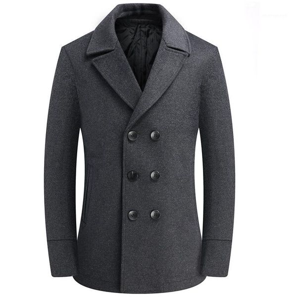 men's wool & blends winter gray woolen coat male double breasted overcoat men long sleeve thick blend boy plus size 4xl windbreaker1, Black
men's wool & blends winter gray woolen coat male double breasted overcoat men long sleeve thick blend boy plus size 4xl windbreaker1, Black