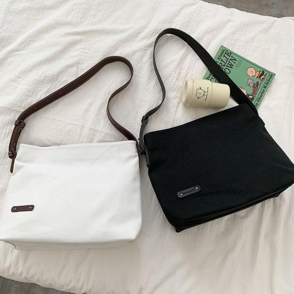 japanese style simple canvas bag casual fashion shoulder women's bag environmental protection student art large capacity
japanese style simple canvas bag casual fashion shoulder women's bag environmental protection student art large capacity