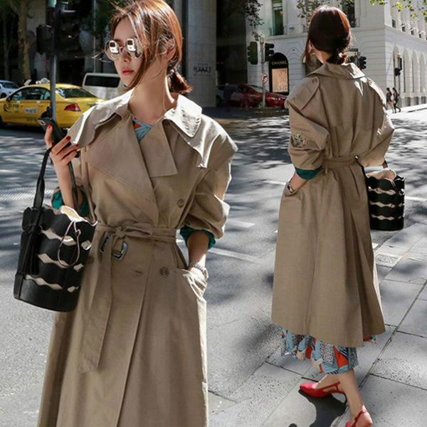 korean trench coat women long trench new beaded long coats female 2020 streetwear slim trenchs coat embroidery1, Tan;black
korean trench coat women long trench new beaded long coats female 2020 streetwear slim trenchs coat embroidery1, Tan;black