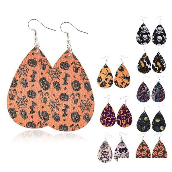 bohemian statement leather earrings pumpkin lantern skull print halloween jewelry vintage ethnic waterdrop shape dangle earrings for xfyjo, Silver
bohemian statement leather earrings pumpkin lantern skull print halloween jewelry vintage ethnic waterdrop shape dangle earrings for xfyjo, Silver