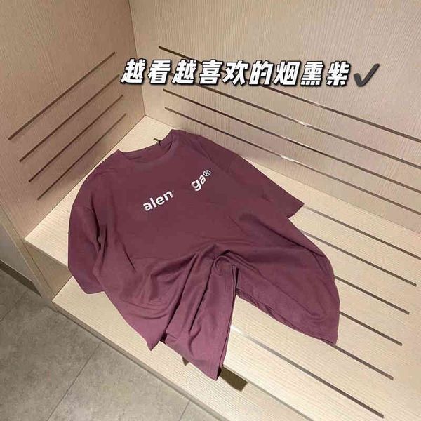 2022 factory wholesale new summer female bajia smoked purple chest letter t-shirt round neck loose city small label couple short sleeve, White
2022 factory wholesale new summer female bajia smoked purple chest letter t-shirt round neck loose city small label couple short sleeve, White