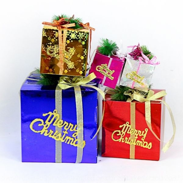 wjpxe tree ornaments christmas gift box laser carton l accessories shopping mall window setting supplies tree gift christmas ornaments bo
wjpxe tree ornaments christmas gift box laser carton l accessories shopping mall window setting supplies tree gift christmas ornaments bo