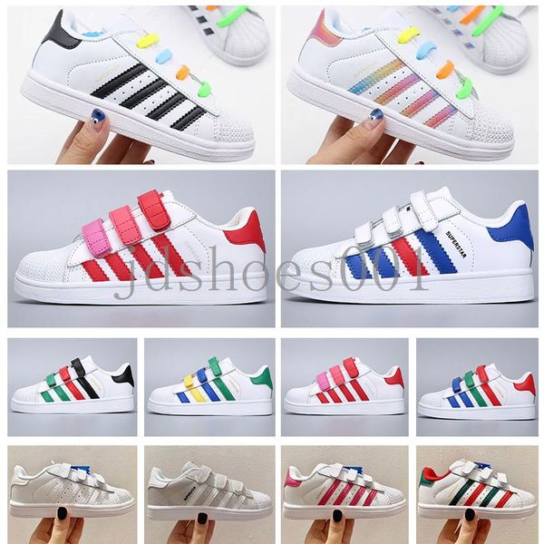 2020 children superstar shoes white gold baby kids superstars sneakers originals super star girls boys sports casual shoes q32y9, Black
2020 children superstar shoes white gold baby kids superstars sneakers originals super star girls boys sports casual shoes q32y9, Black