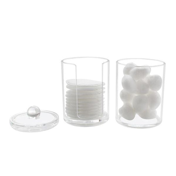 multifunctional round transparent cotton pad swab makeup table container cosmetic makeup cotton pad organizer jewelr jlloil
multifunctional round transparent cotton pad swab makeup table container cosmetic makeup cotton pad organizer jewelr jlloil