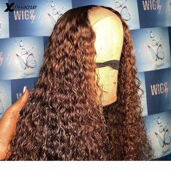 highlight brown #30 kinky curly deep part lace front human hair wigs brazilian remy 5*5'' silk base lace frontal wig for women, Black;brown
highlight brown #30 kinky curly deep part lace front human hair wigs brazilian remy 5*5'' silk base lace frontal wig for women, Black;brown