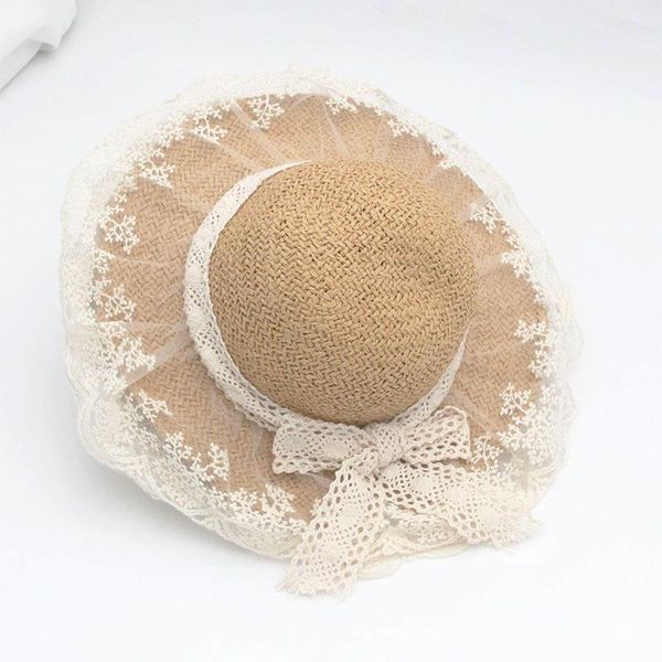 2020 new arrival parent-child lace summer straw hat big wide bream sun hat panama cap beach hat chapeu wmtwso yyysports, Black;white
2020 new arrival parent-child lace summer straw hat big wide bream sun hat panama cap beach hat chapeu wmtwso yyysports, Black;white