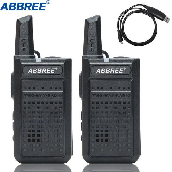2pcs abbree ar-a2 mini handy walkie talkie mini vox usb charge uhf two way radio comunicador transceiver woki toki vox bf-888s
2pcs abbree ar-a2 mini handy walkie talkie mini vox usb charge uhf two way radio comunicador transceiver woki toki vox bf-888s